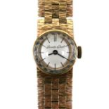 A Bueche Girod 9ct gold lady's cocktail watch