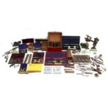 A collection of 19th and 20th century jewellers and watch maker's tools, including a Rolex opener,