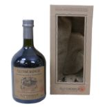 One bottle of Glenmorangie single malt traditional 100% proof whisky, 1 litre, with original