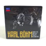 Karl Bohm: Complete Decca & Philips recordings, 26 CD boxset with 4 Blu-Ray discs, sealed.