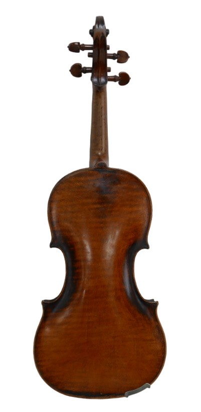 Three 19th century and later violins, comprising one bearing label 'Nicolaus Gagliano Filius - Image 11 of 13