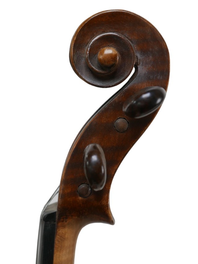 Three 19th century and later violins, comprising one bearing label 'Nicolaus Gagliano Filius - Image 4 of 13