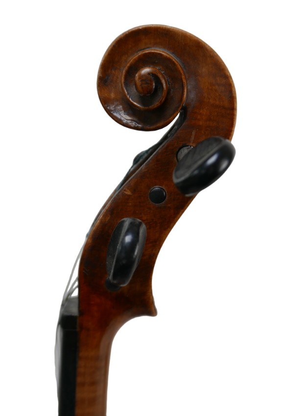 Three 19th century and later violins, comprising one bearing label 'Nicolaus Gagliano Filius - Image 8 of 13