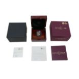 A Royal Mint gold proof ERII half sovereign, 2020, with fitted case, certificate and outer box.