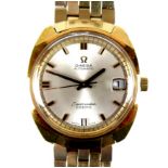 An Omega Seamaster Cosmic Automatic gold plated gentleman's wristwatch, circa 1970s, ref. 166022-