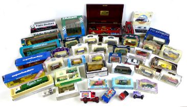 A small group of model vehicles, including Corgi Superhaulers, Eddie Stobart, Lledo, Days Gone By, a