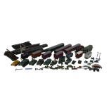 A collection of OO Tri-Ang R52 locomotive, together with miscellaneous rolling stock, track,