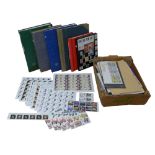 A collection of Great Britain stamps, including a quantity of 2007 Beatles miniature sheets, full