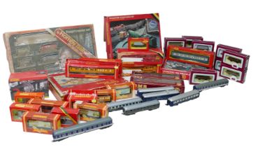 A large collection of assorted Hornby, Lima, Airfix and Dapol OO railway models, including locos,