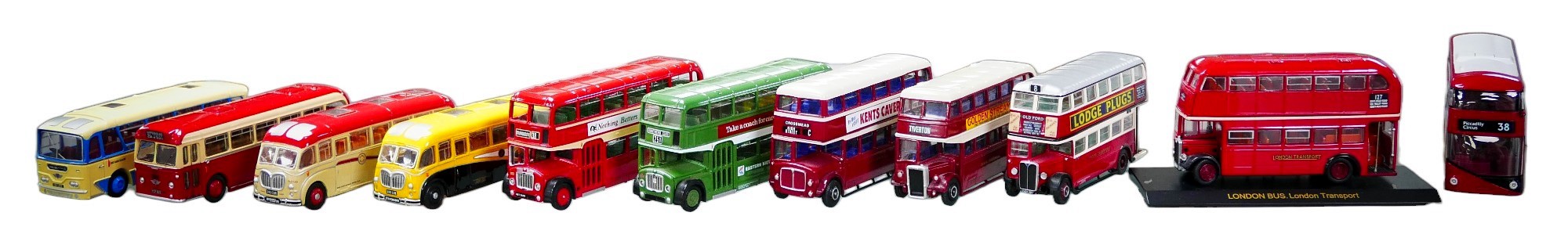 A collection of over fifty model buses, lorries, cars, and a plane from Exclusive First Editions ( - Image 6 of 6