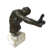 Giuseppe Renda (Italian, 1859-1939): 'Do not touch me' (Non mi toccare), circa 1908, a bronze
