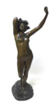 Giuseppe Renda (Italian, 1859-1939): 'Venus Yawning' (Venere che sbadiglio), circa 1898, a bronze
