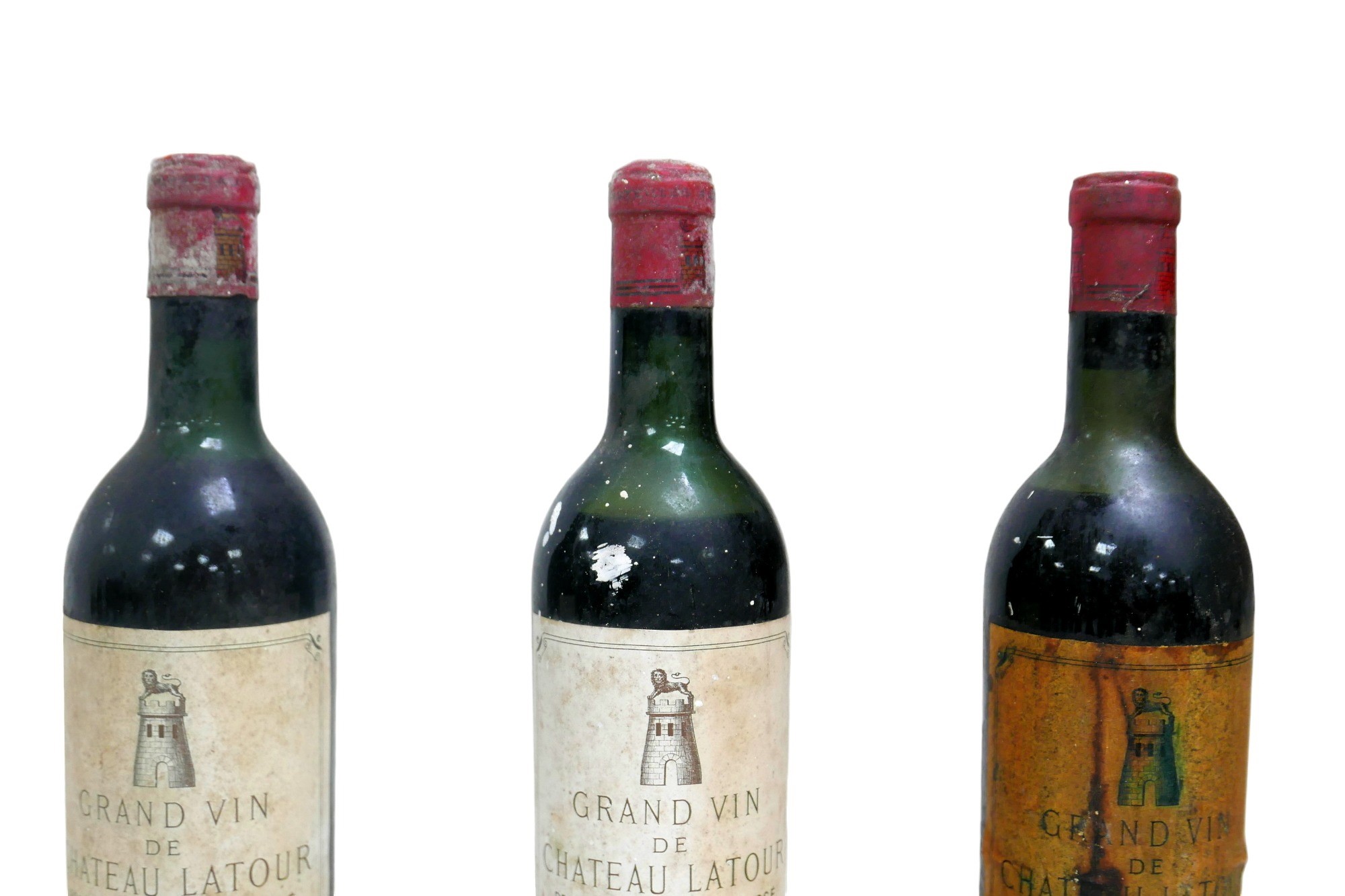 Vintage wine: three bottles of Grand Vin de Chateau Latour, Pauillac-Medoc, Premier grand Cru - Image 2 of 6