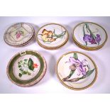 AMERICAN ATELIER BOUQUET GARNI SIXTEEN SIDE PLATES (16)