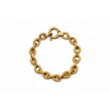 A 9CT GOLD BRACELET