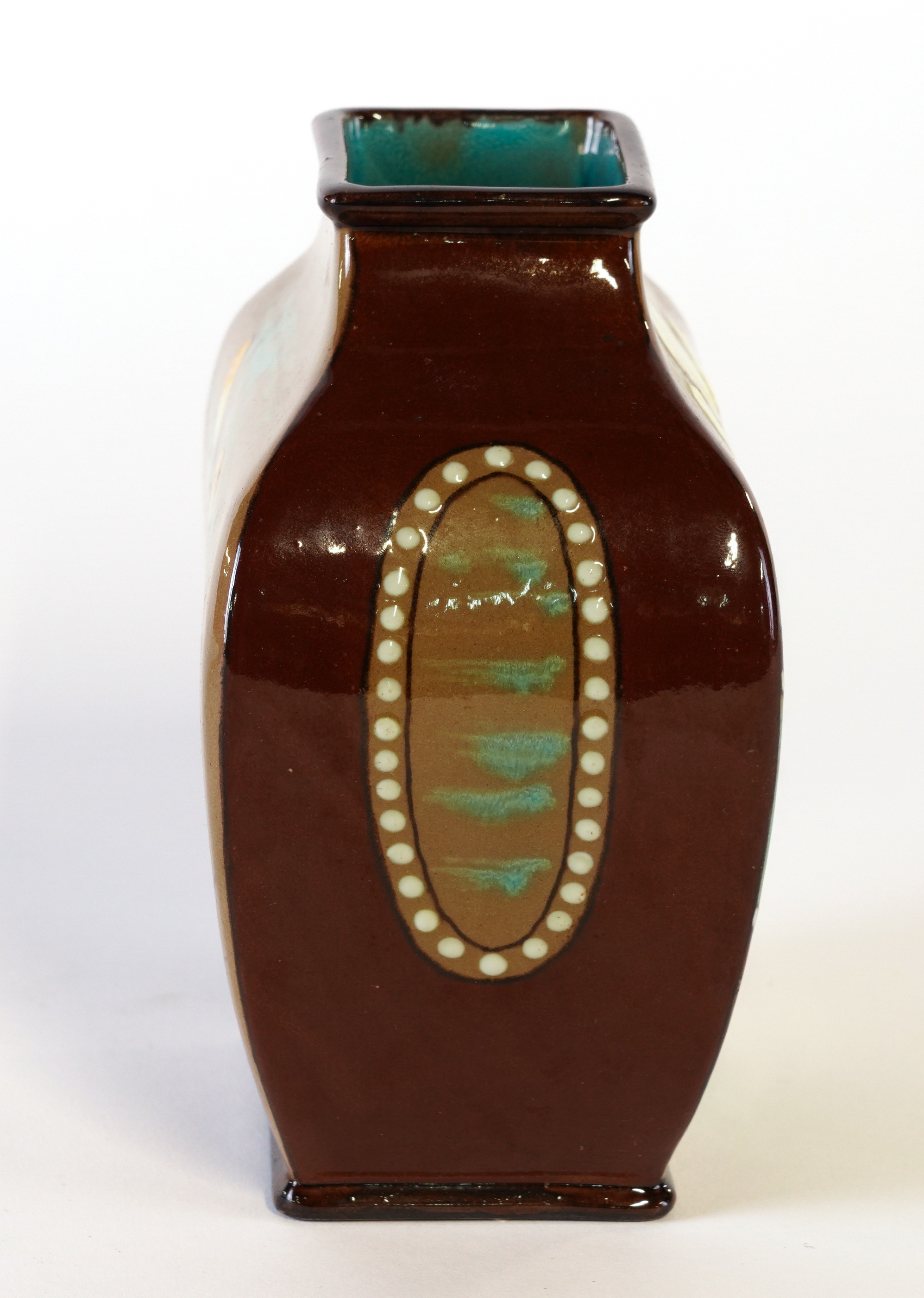A DOULTON FAIENCE VASE - Image 5 of 6