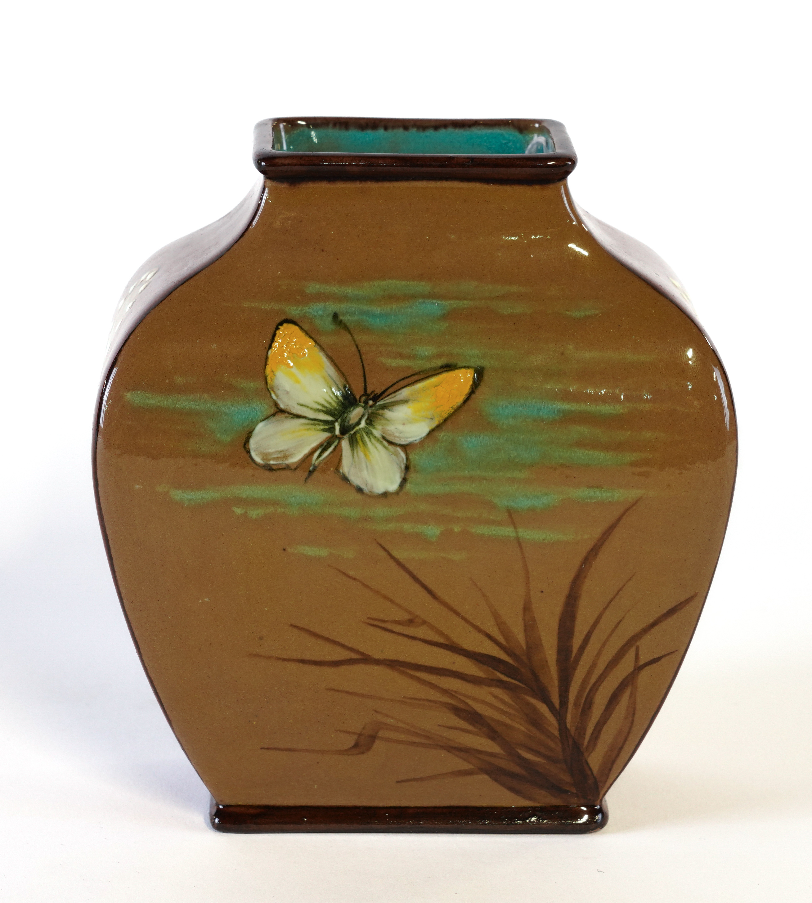 A DOULTON FAIENCE VASE - Image 4 of 6