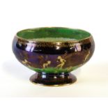 `LEAPFROGGING ELVES'. A WEDGWOOD FAIRYLAND LUSTRE EMPIRE BOWL