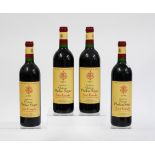 FOUR BOTTLES OF CHATEAU PHELAN SEGUR 1995 (4)