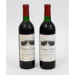 TWO BOTTLES OF CHATEAU CANON 1ST CRU CLASSE 1985 (2)