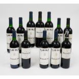 TWELVE BOTTLES OF BARON DE ROTHSCHILD MOUTON CADET BORDEAUX (12)