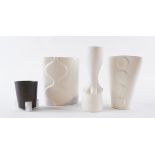 JONATHAN ADLER: A PORCELAIN ‘CAMILLE’ PATTERN VASE AND TWO OTHERS (3)