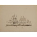 A FOLIO OF DRAWINGS, SKETCHES AND PRINTS BY OR ATTRIBUTED TO CALVERT R JONES (BRITISH, C.1804...