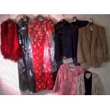 A LARGE COLLECTION OF WOMEN’S DESIGNER CLOTHES INCLUDING ISSEY MIYAKI AND YVES SAINT LAURENT ...