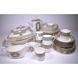 ROYAL DOULTON; A MODERN PART DINNER SERVICE (QTY)