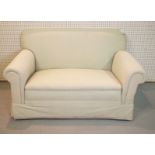 AN EARLY 20TH CENTURY DROP END SOFA