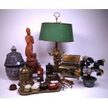 COLLECTABLES INCLUDING AN EARLY 20TH CENTURY RUSSIAN ICON (QTY)