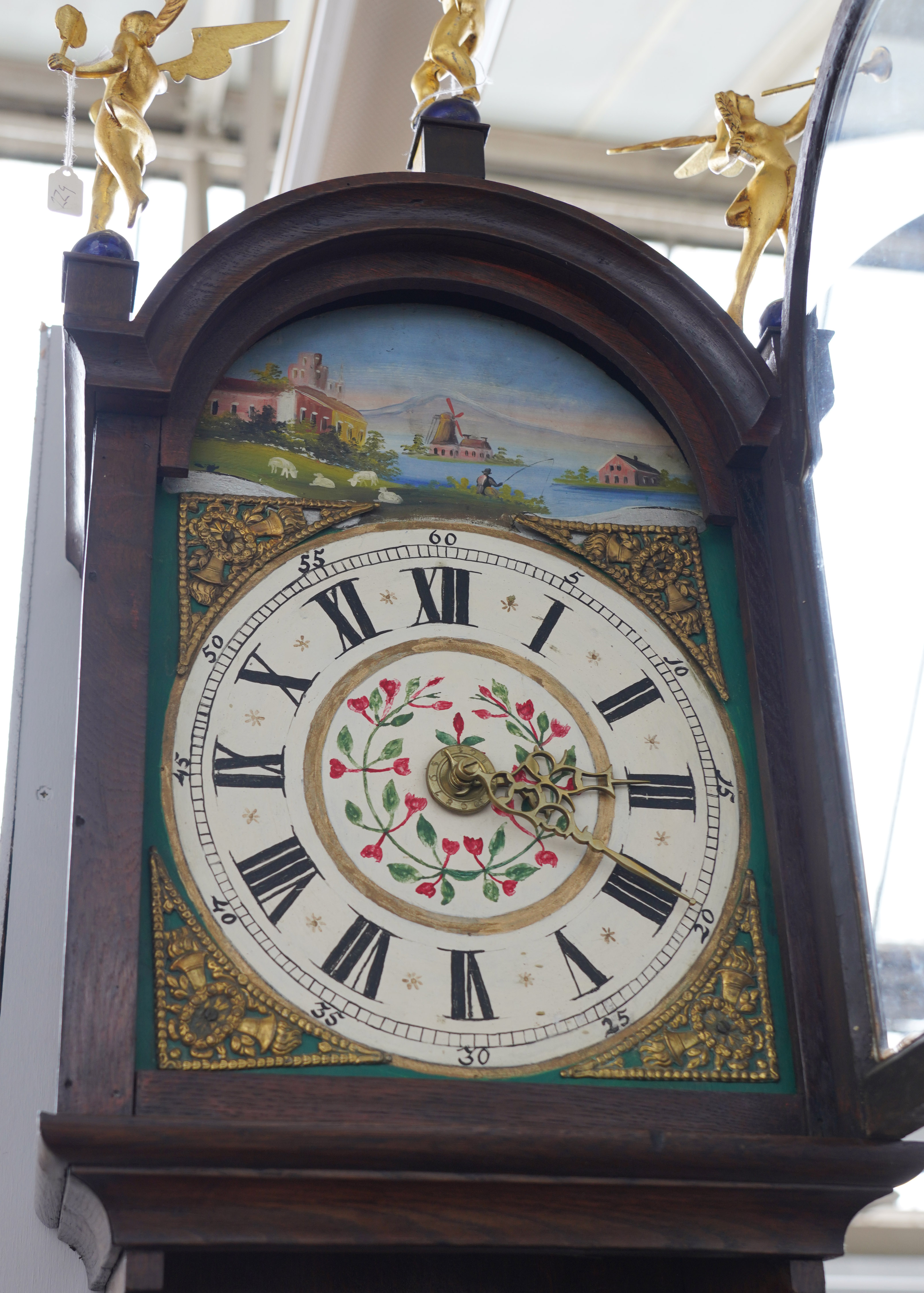 AN OAK DUTCH FRISIAN STAARTKLOK (WALL CLOCK) - Image 3 of 4