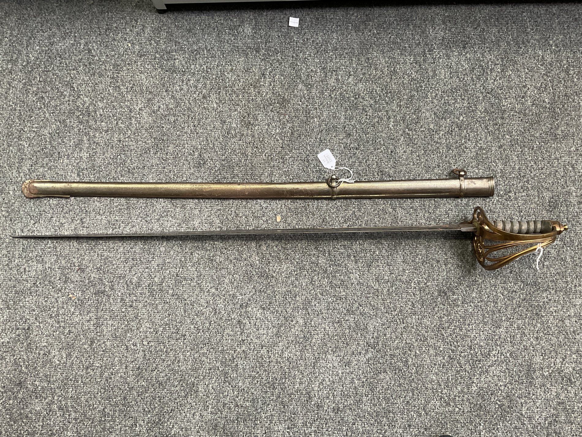 LEGASSICK & BAXTER, LONDON: A VICTORIAN INFANTRY OFFICER'S SWORD AND SCABBARD - Image 3 of 7