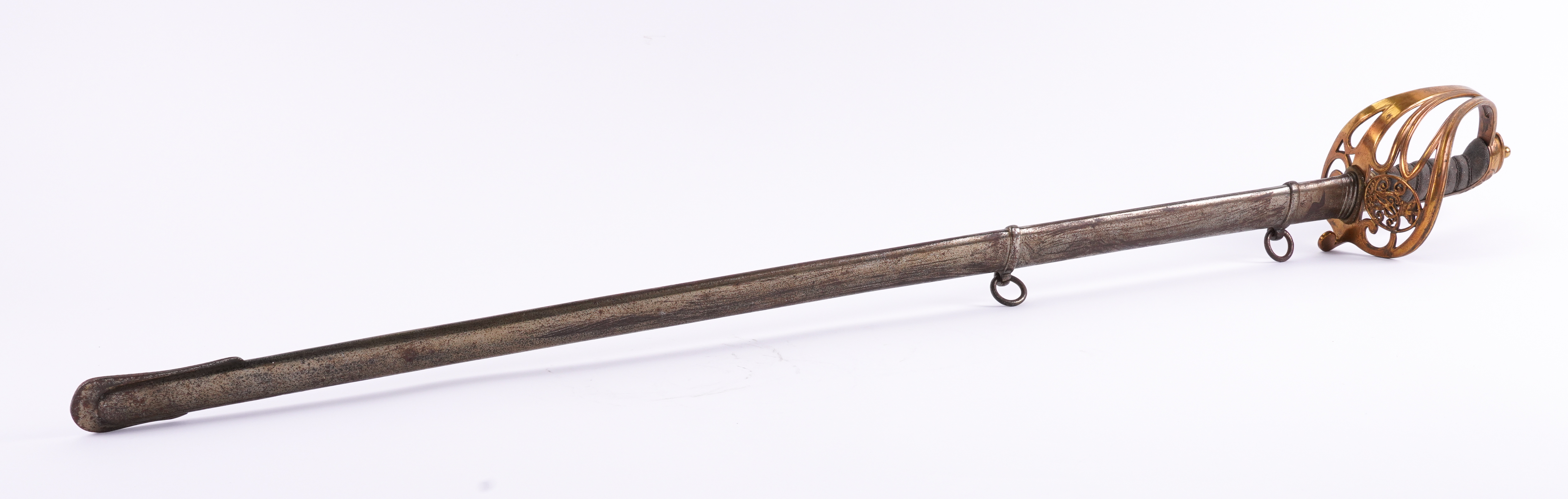 LEGASSICK & BAXTER, LONDON: A VICTORIAN INFANTRY OFFICER'S SWORD AND SCABBARD