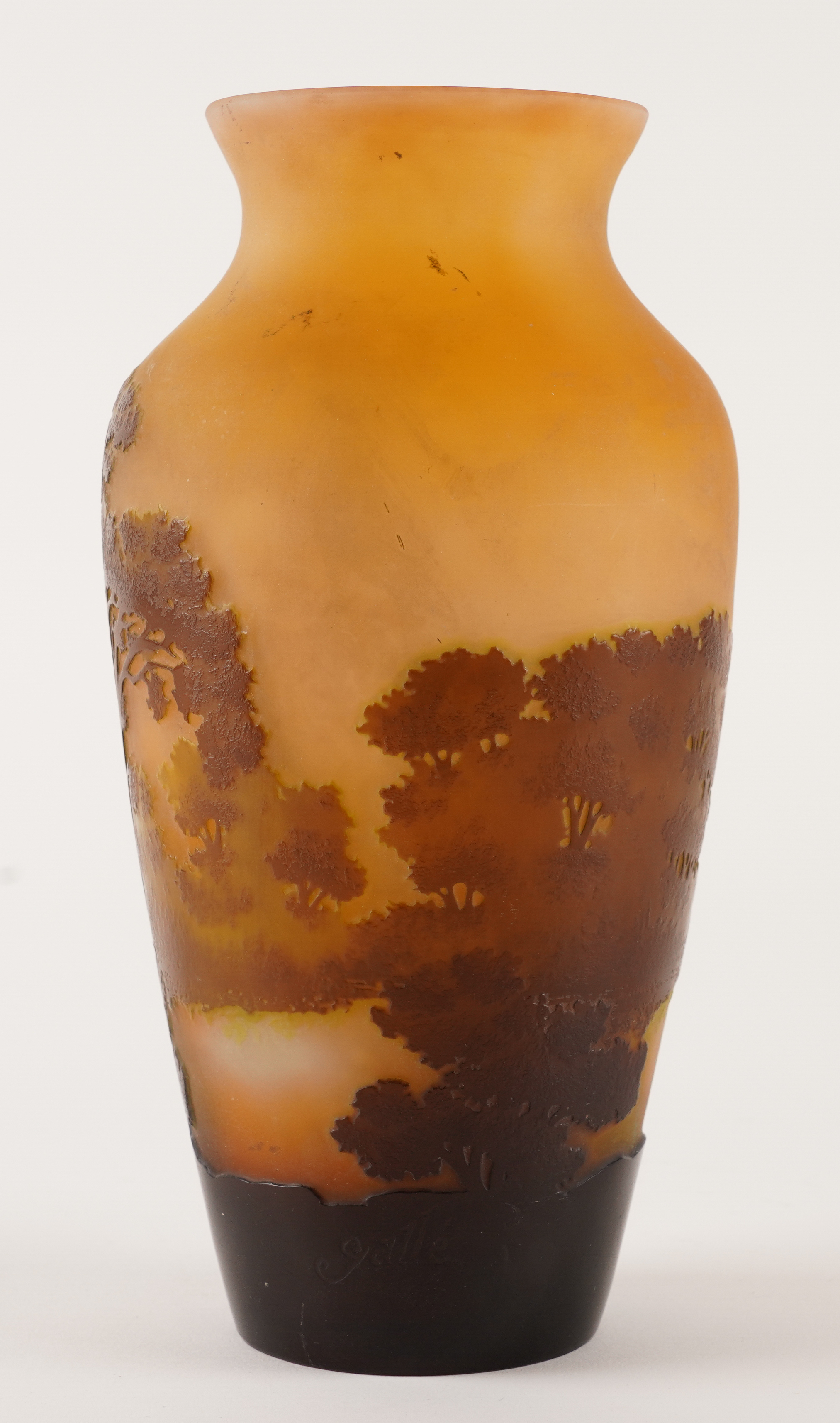 A GALLÉ CAMEO GLASS VASE - Image 2 of 6