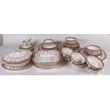 SPODE FLEUR DE LYS, A MODERN PART DINNER SERVICE (QTY)