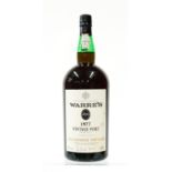 A BOTTLE OF WARRE’S 1977 MILLENIUM VINTAGE PORT