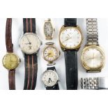 SEVEN WRISTWATCHES (7)