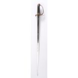 AN EDWARD VII ROYAL ARMY MEDICAL CORPS OFFICER’S SWORD BY F.W. FLIGHT