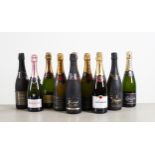 ELEVEN BOTTLES OF CHAMPAGNE AND SPARKLING WINE INCLUDING TWO MOET & CHANDON BRUT IMPERIAL 1986...