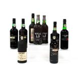 NINE BOTTLES OF PORT INCLUDING TAYLOR'S 20 YEAR OLD TAWNY PORT (9)