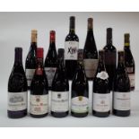 12 BOTTLES FRENCH RED WINE