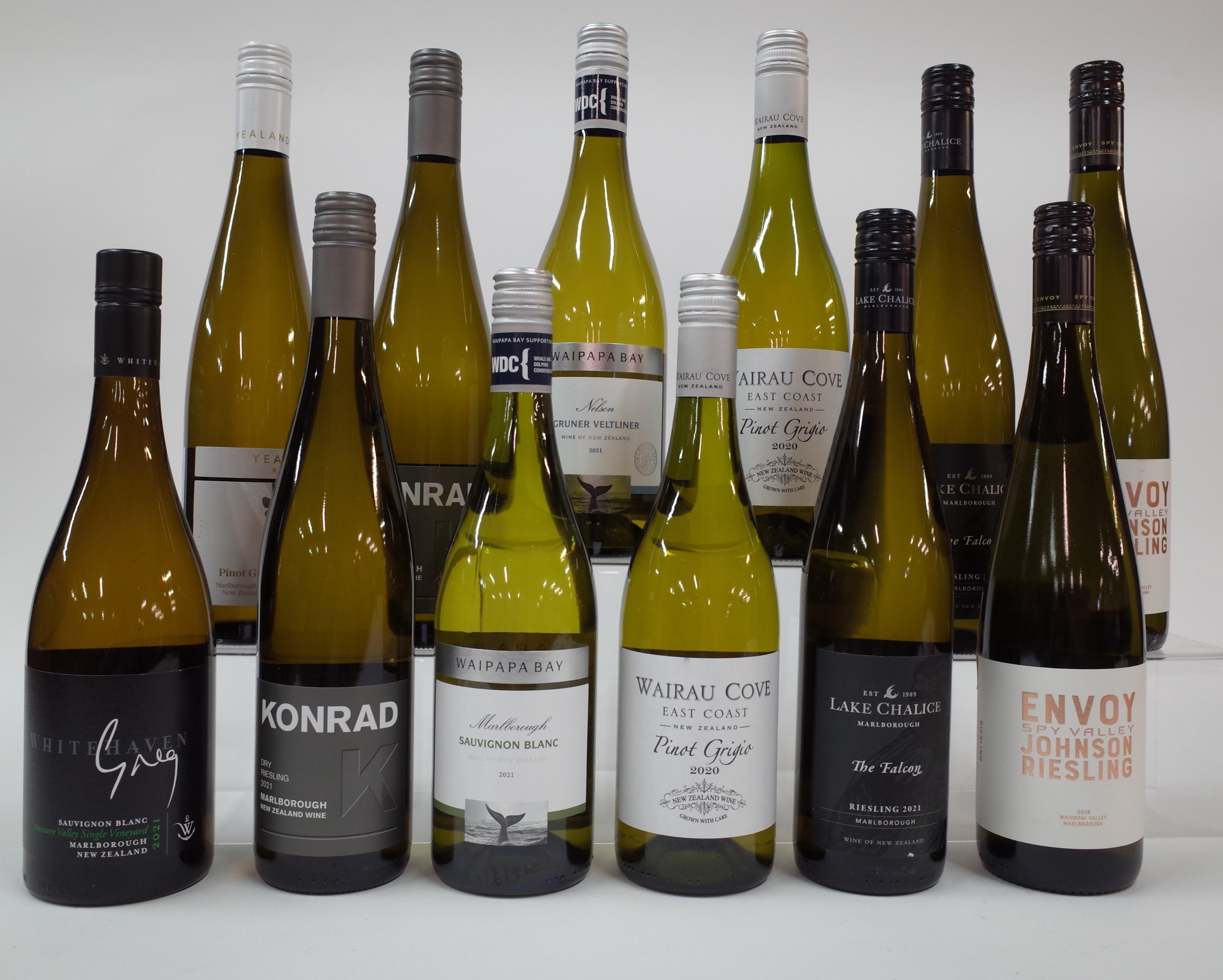 12 BOTTLES NEW ZEALAND WHITE WINE