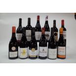 12 BOTTLES FRENCH RED WINE