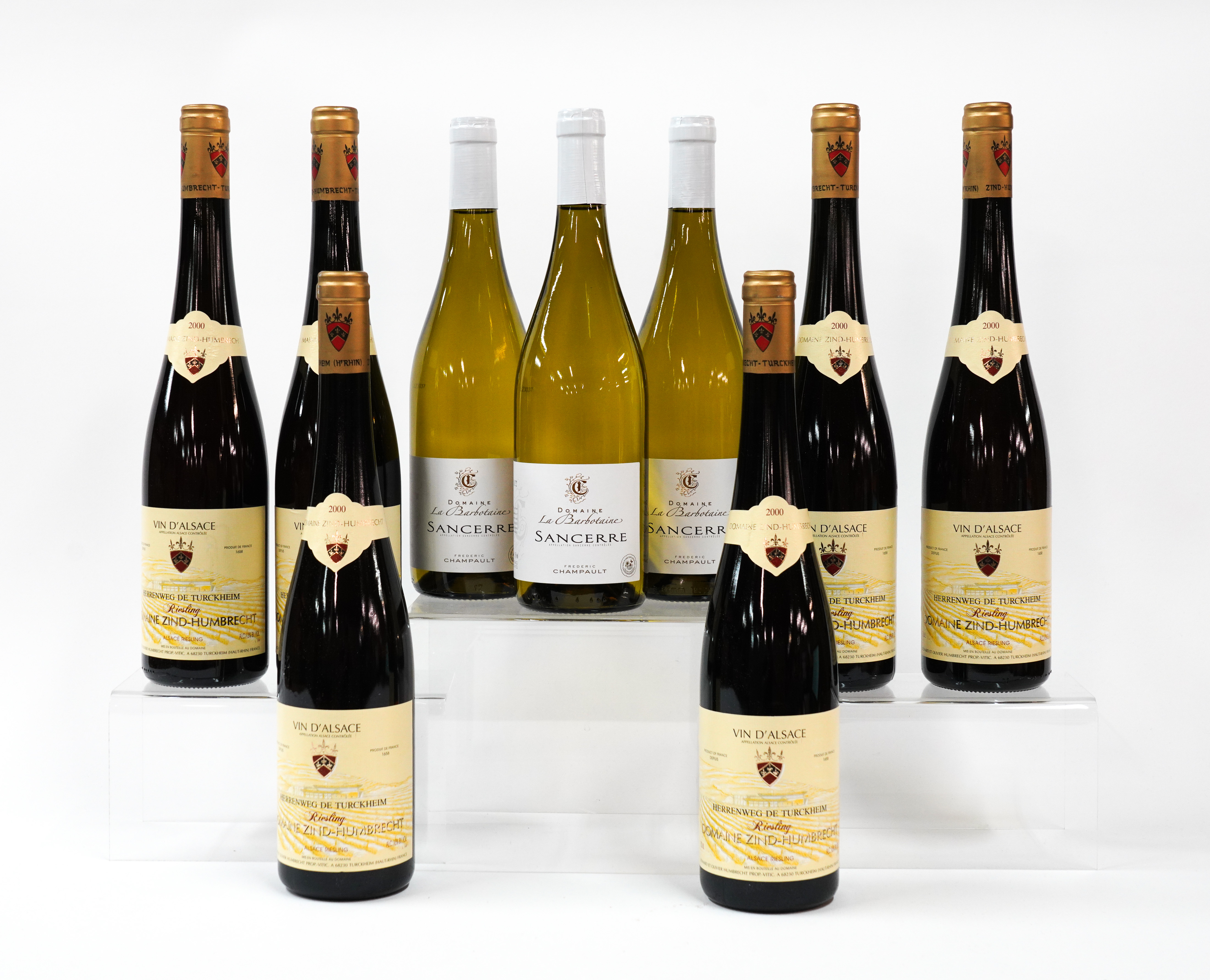 THREE BOTTLES OF DOMAINE DE BARBOTAINE SANCERRE 2022 (9)