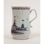 AN ENGLISH DELFTWARE MUG