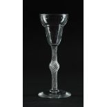 AN AIRTWIST WINE GLASS