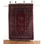 A SPARTA PRAYER RUG, TURKISH