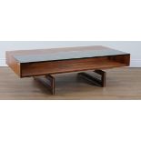 DAVID LINLEY; A HELIX COFFEE TABLE