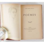 DOUGLAS, Lord Alfred (1870-1945). Poems, Paris, 1896, 8vo, portrait of the author, early 20th...